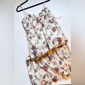 “NWT” Trixxi Los Angeles, Women’s Floral, Spaghetti Strapped Maxi Dress, Size XL